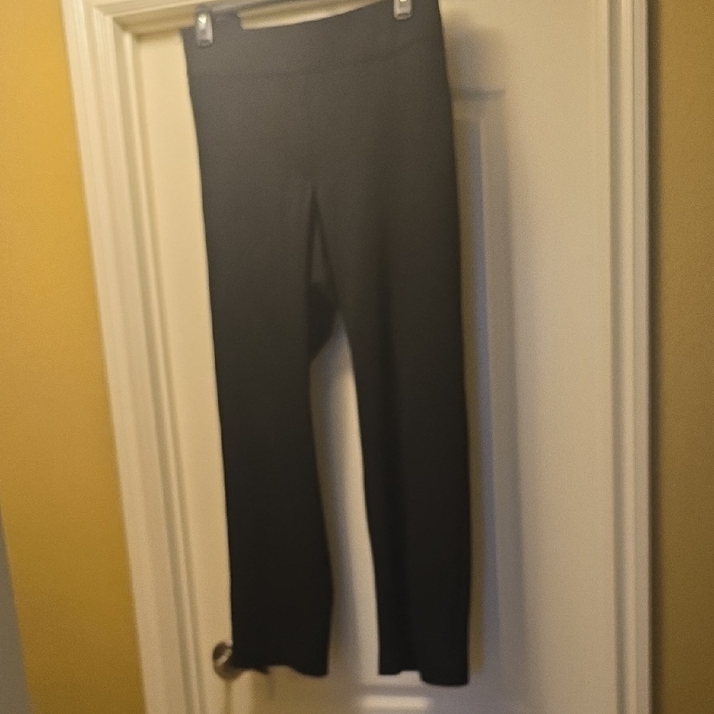 Lane Bryant Black Pants with Stretch Waistband